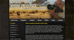 Desktop Screenshot of peterka-foto.cz